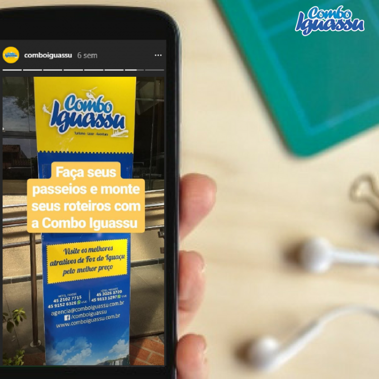 Programe toda sua viagem para Foz do Iguaçu usando suas redes sociais!
