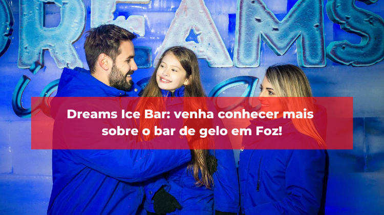 Dreams Ice Bar: venha conhecer mais sobre o bar de gelo em Foz!