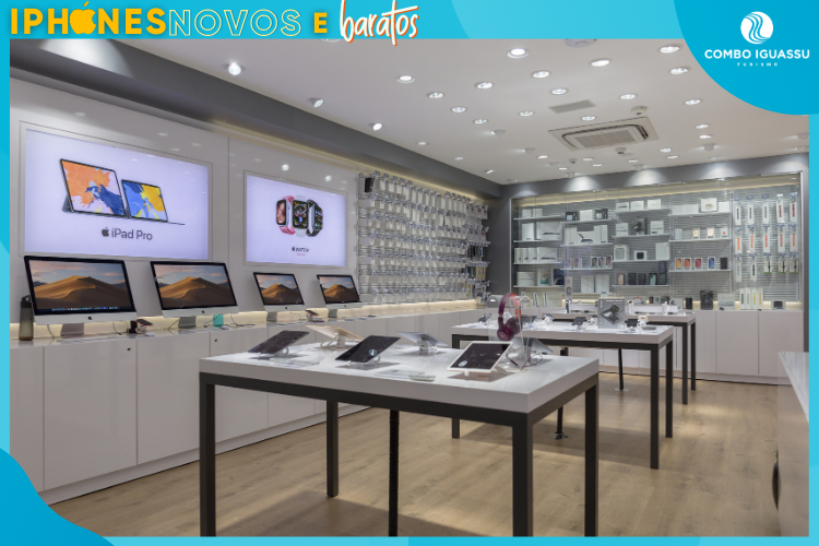 CellShop no Paraguai - iPhones Novos e Baratos