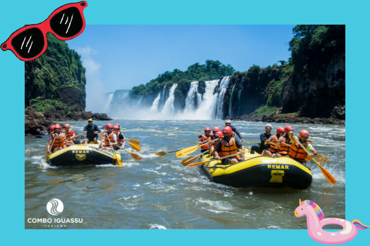 Um passeio inédito onde se molha muito, o Macuco Safari, localizado dentro do Parque Nacional das Cataratas do Iguaçu.