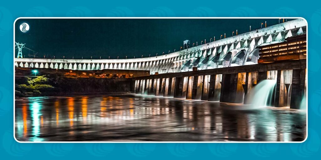 itaipu iluminada