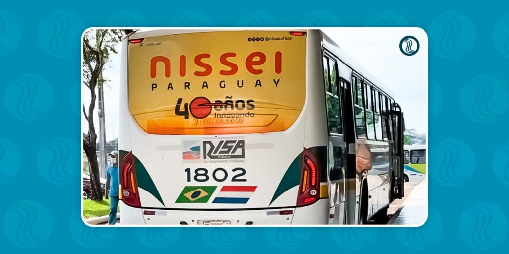 Linha de ônibus Foz do Iguaçu a Ciudad del Este 
