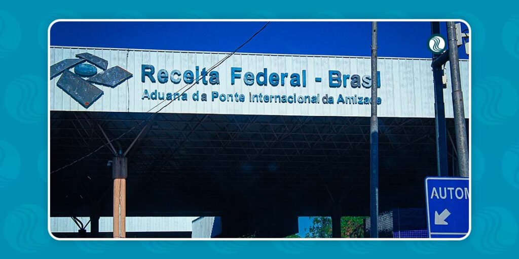 Receita federal do Brasil - Fronteira com Paraguai