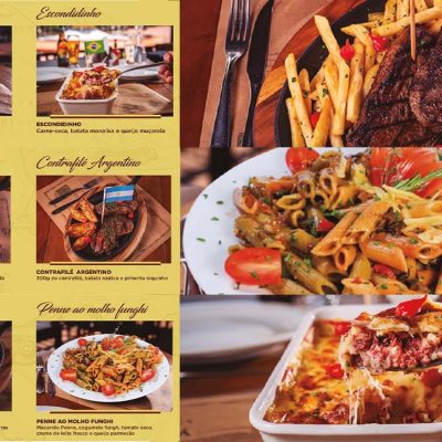 Opções do menu