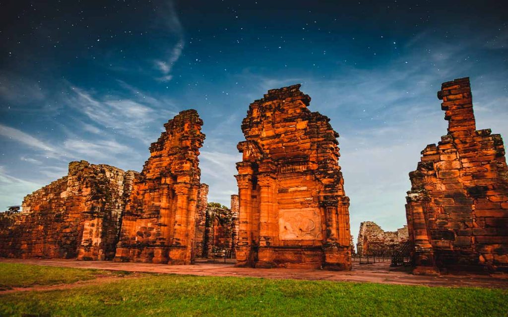 Ruínas de San Ignácio em Foz do Iguaçu