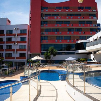 Vista do hotel