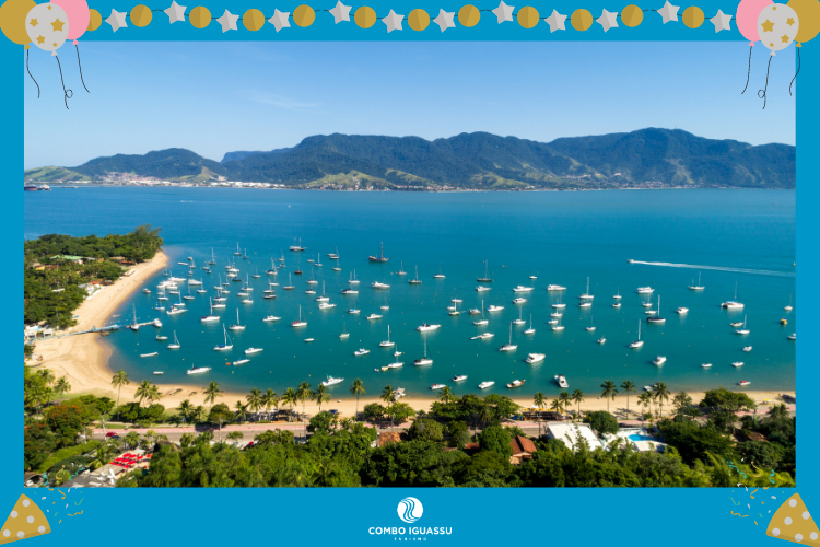 Ilhabela – São Paulo - lugares para passar o ano novo no Brasil