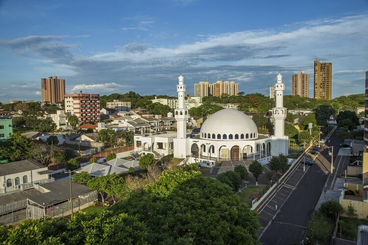 Centro de Foz do Iguaçu - Mesquita Árabe - Dicas de Segurança em Foz do Iguaçu