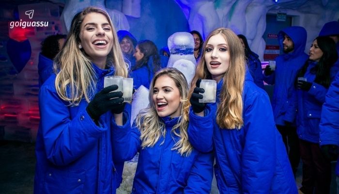 Foz do Iguaçu com a Família ice bar