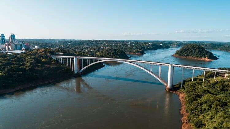 Ponte da Amizade - loja de celular no paraguai