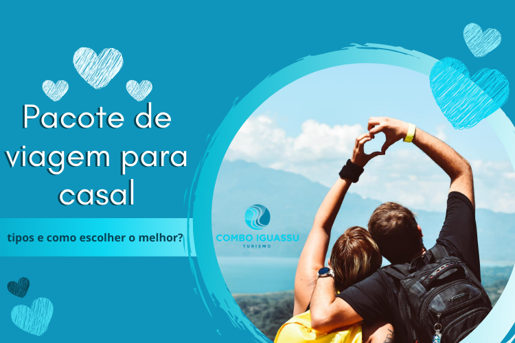 Pacote de viagem para casal