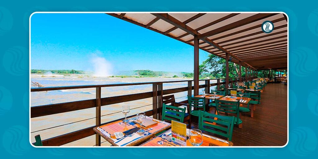 Restaurante Porto Canoas no Parque Nacional do Iguaçu