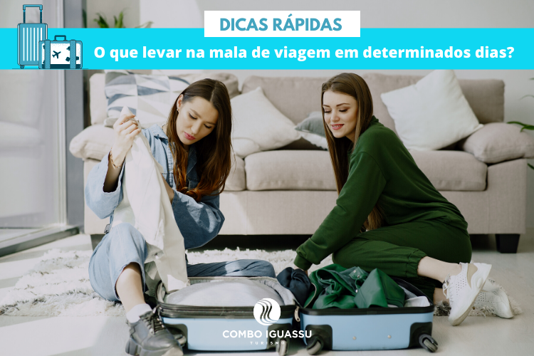 Dicas para mala de viagem | Moças organizando suas malas juntas.