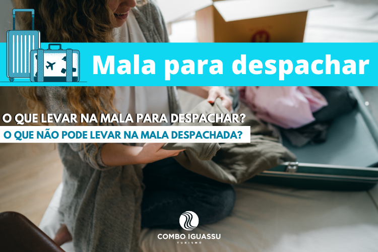 O que levar na mala de viagem? | Mulher arrumando sua mala acima da cama.