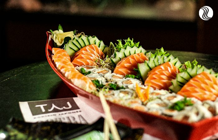 taj bar onde comer comida japonesa
