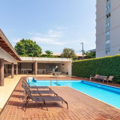 Área da piscina