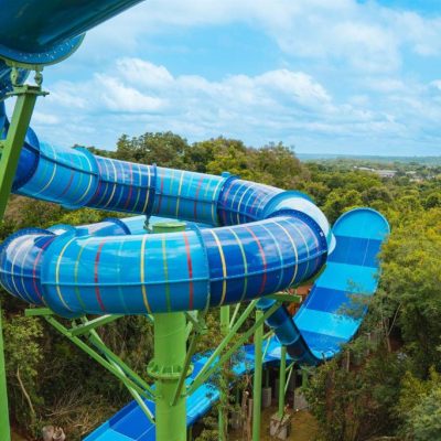Tobogã no Blue Park